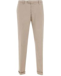 Briglia 1949 - Belt Loops Turn-Up Trousers - Lyst