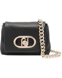 Liu Jo - Chain-Strap Textured Shoulder Bag - Lyst