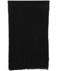 Tagliatore - Écharpe Frangée À Logo En Jacquard - Lyst