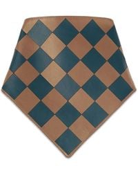 RETORI - Leather Bandana Scarf - Lyst