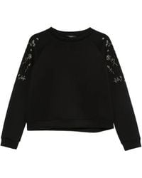Weekend by Maxmara - Embellished Sweatshirt - Lyst