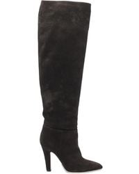 Paris Texas - 10Mm Elsa Pointed-Toe Suede Boots - Lyst