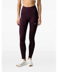 Asics - Road Logo-Print Performance Leggings - Lyst