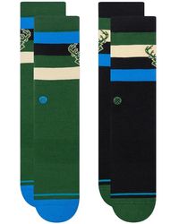 Stance - Striped Crew Socks - Lyst