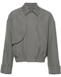 Jacquemus - Wool Trench Bomber Jacket - Lyst