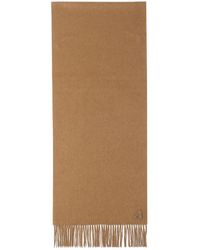 Prada - Schal Aus Kaschmir Mit Triangel-Logo - Lyst