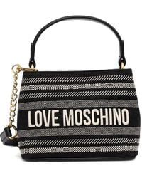Love Moschino - Logo-motif Tote Bag - Lyst