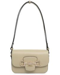Guess - Janie Logo-Plaque Shoulder Bag - Lyst