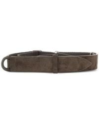Orciani - Nobuckle Gürtel Aus Wildleder - Lyst