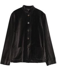 ROSSO35 - Velvet Patch-Pocket Jacket - Lyst