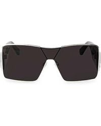 Off-White c/o Virgil Abloh - Aspen Shield-Frame Arrows Sunglasses - Lyst