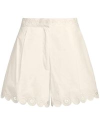 Marie Oliver - Betty Lace Scalloped Shorts - Lyst