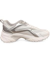 Calvin Klein - Panelled Low-Top Sneakers - Lyst