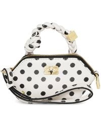 Ganni - Polka Dot-Print Mini Bag - Lyst
