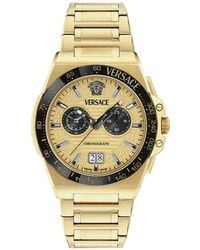 Versace - Greca Reaction 43Mm Watch - Lyst