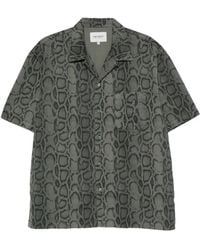 Carhartt - Snakeskin-Print Short-Sleeve Shirt - Lyst