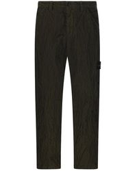 Stone Island - Corduroy Patch-Pocket Trousers - Lyst