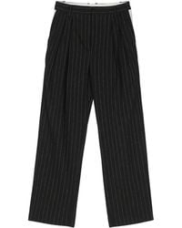 Tommy Hilfiger - Straight-Leg Pinstriped Trousers - Lyst