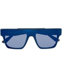 Karl Lagerfeld - Logo-print Square-frame Sunglasses - Lyst
