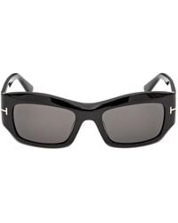 Tom Ford - Olga-02 Rectangle-Frame Sunglasses - Lyst