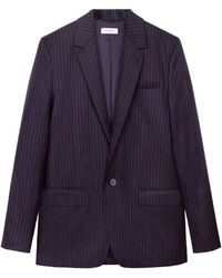 Sporty & Rich - ストライプ テーラードジャケット - Lyst