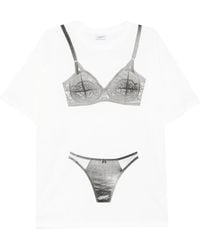 VAQUERA - T-Shirt Met Logoprint - Lyst