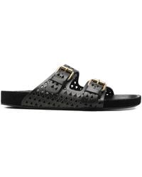 Isabel Marant - Lennyo Cutout Buckle Flat Sandals - Lyst