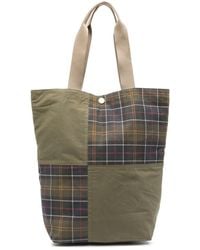 Barbour - Transport Patchwork Tote Tasche - Lyst