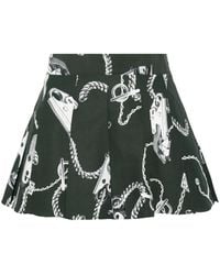 Burberry - Pantalones Cortos Con Estampado Gráfico - Lyst