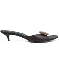 Christopher Esber - Aura Quartz Leather Mules - Lyst