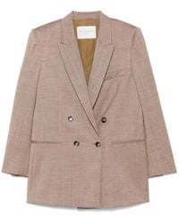 Philosophy Di Lorenzo Serafini - Tailored Neutral Jacket With Classic Silhouette By Philosophy - Lyst