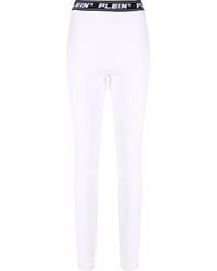 Philipp Plein - Logo-Waistband Leggings - Lyst