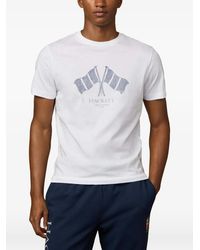 Hackett - London Rowing Club T-Shirt Met Print - Lyst