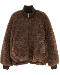 Bellerose - Fleece Zip-Up Jacket - Lyst
