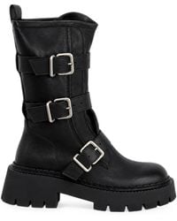 Vic Matié - Bottines À Boucle - Lyst