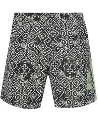 C.P. Company - Bañador Con Estampado Baja - Lyst