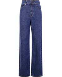 P.A.R.O.S.H. - Jeans Mit Logo-Patch - Lyst