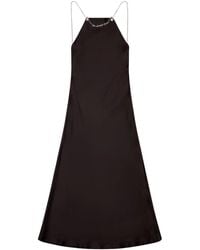 DIESEL - Robe En Satin D-Eliz À Coupe Mi-Longue - Lyst