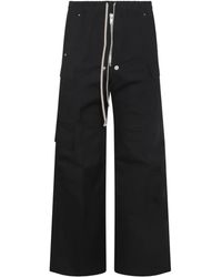 Rick Owens - Relaxed-Fit Trousers With Cargo Pockets - Lyst