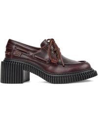 Camper - Pix London Lace-Up Platform Loafers - Lyst