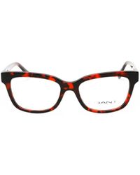GANT - Lunettes De Vue Rectangulaires - Lyst
