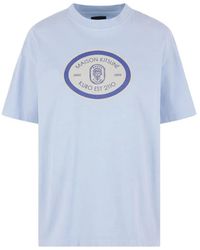 Maison Kitsuné - X Kuro Gran Logo-Print T-Shirt - Lyst