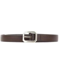 Alberto Luti - Grained Leather Belt - Lyst