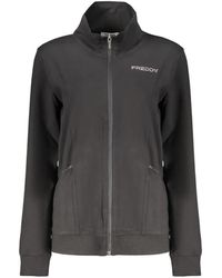 Freddy - Sweat Zippé À Col Montant - Lyst