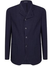 Emporio Armani - Wool Jacket - Lyst