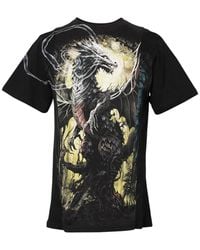 LUEDER - Albedo Phantasy T-Shirt Met Grafische Print - Lyst