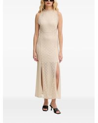 Guess - Open-Back Midi Dress - Lyst