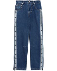 Eytys - Weite Titan Jeans mit Logo-Streifen - Lyst