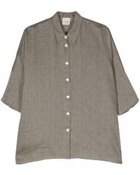 Alysi - Striped Half-sleeved Shirt - Lyst