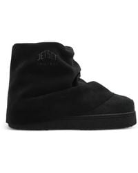 Inuikii - X Jetset Drape Low Suede Snow Boots - Lyst
